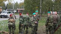 Vojáci z Hranic se účastní desetidenního cvičení Dukla Spirit 2017.
