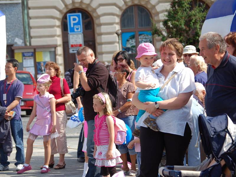 Na Prima den s Deníkem zavítalo v pátek na náměstí T. G. Masaryka v Přerově asi šest set lidí.