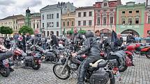 Hranická motomše pořádaná klubem Harley Owners Group