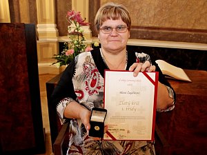 Alena Žajdlíková už nabídla svoji paži k odběru krve na transfúzním oddělení 172krát.