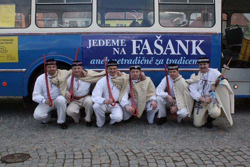 Festival masopustních tradic ve Strání. Ilustrační foto.