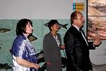 Prezidentský pár si v archeoskanzenu Modrá udělal procházku Velkou Moravou