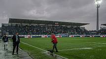 Finále českého fotbalového poháru MOL Cupu: 1. FC Slovácko - FC Sparta Praha, 4. května 2022 v Uherském Hradišti. Celkový pohled na stadion před utkáním.