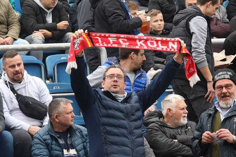 Fotbalisté Slovácka se v pátek doma utkali v Evropské konferenční lize s Kolínem nad Rýnem