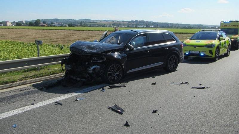  Nehoda na I/50 u Kunovic, 11. srpna 2022