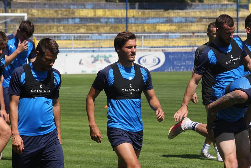 Fotbalisté Slovácka v pátek zahájili přípravu na novou sezonu.