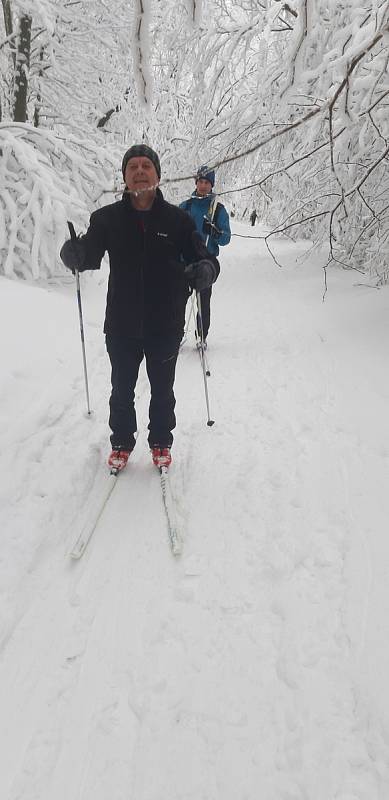 Největší areál pro běžkaře v regionu Slovácka je určitě nad Novou Lhotou.