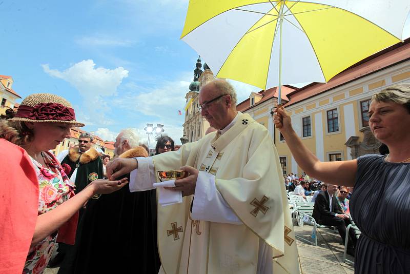 Národní cyrilometodějská pouť na Velehradě 5. července 2021.