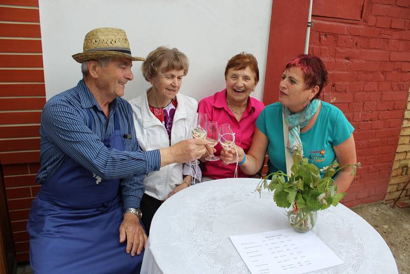 OTEVŘENÉ SKLEPY. Vůně vína se linula z patnácti otevřených sklípků v Polešovicích.