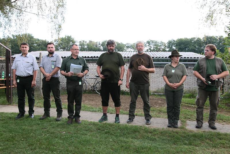 Zkoušky ohařů a malých plemen v Ostrožské Lhotě.