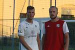 Fotbalisté Slovácka B (bílé dresy) ve středečním vloženém zápase 17. kola MSFL zdolali Viktorii Otrokovice 4:0.