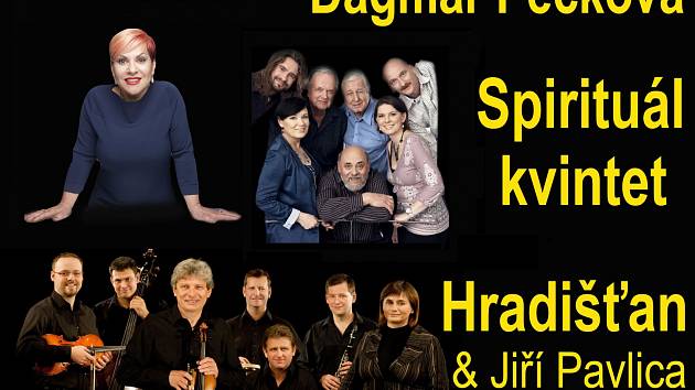 Dagmar Pecková, Hradišťan a Spirituál kvintet naplánovali společný koncert