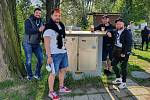 Fotbaloví fanoušci se také v Uherském Hradišti vrátili na ligový stadion.