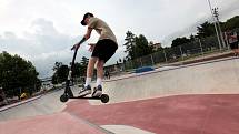 Skatepark v Uherském Hradišti slavnostně otevřeli v pátek 25. června 2021