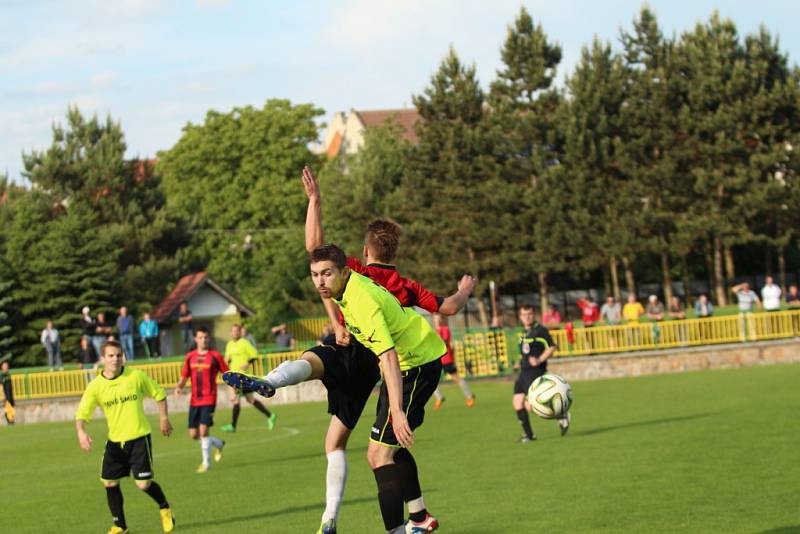 Fotbalisté Újezdce u Luhačovic remizovali dvě kola před koncem sezony v Dolním Němčí. Bod jim stačil k prvenství v I A. třídě.