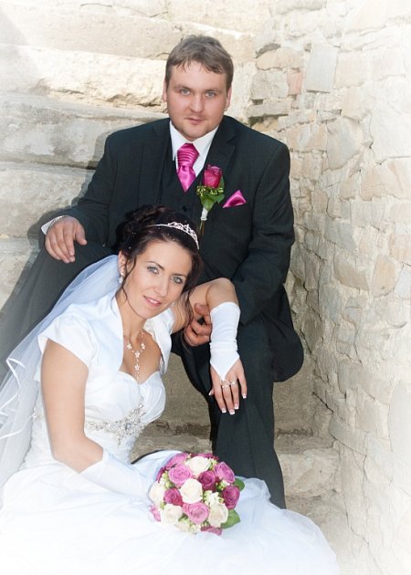 Soutěžní svatební pár číslo 227 - Romana a Filip Gregovští, Rudice.