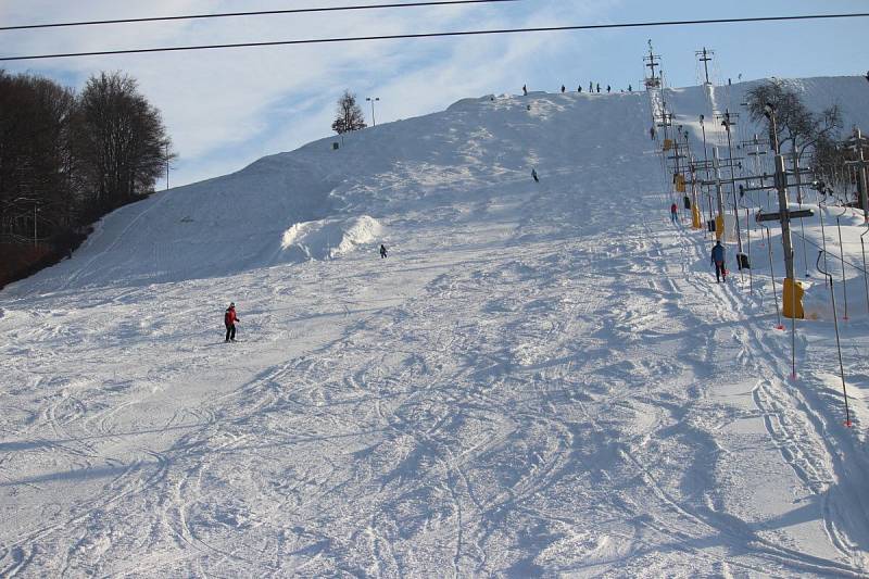 Ski areál v Osvětimanech