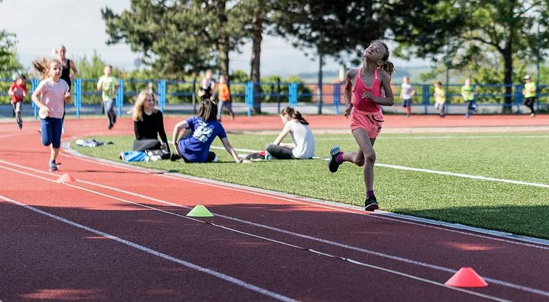 Akce "Spolu na startu" Českého atletického svazu.