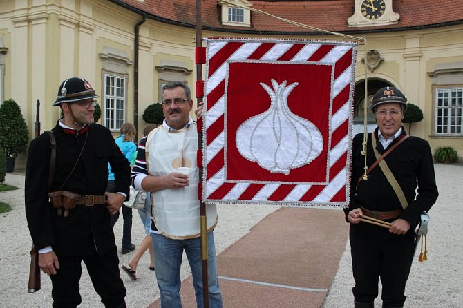 Festivalu česneku na zámku v Buchlovicích. Ilustrační foto.