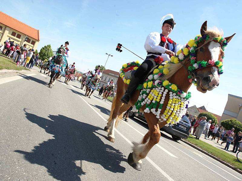 Jízda králů 2016 v Kunovicích.