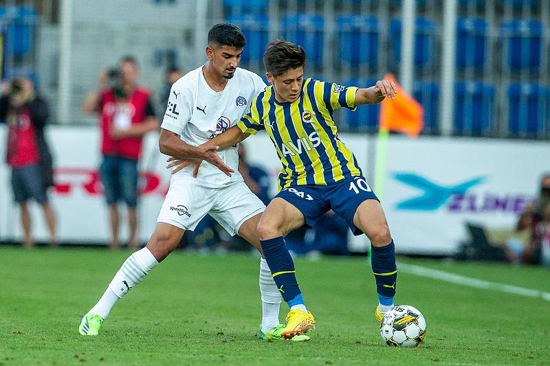 Odvetné utkání 3. předkola fotbalové Evropské ligy: 1. FC Slovácko - Fenerbahce Istanbul, 11. srpna 2022, Uherské Hradiště