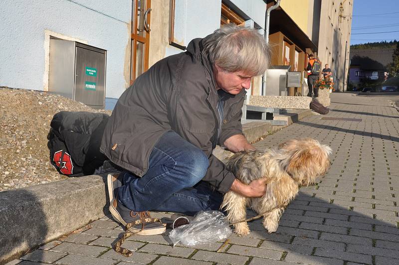 Natáčení filmu Tichý společník v okolí Uherského Brodu