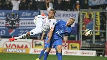 Uherské Hradiště Fotbal Synot liga 1. FC Slovácko - FC Baník Ostrava. 