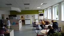 Transfuzní stanice Uherskohradišťské nemocnice v éře koronavirové 19. listopadu 2020.