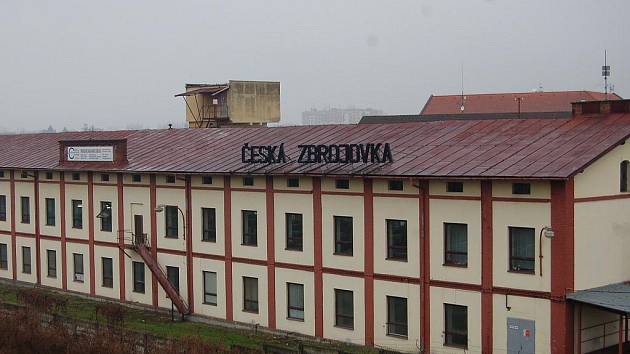 Jedna ze současných budov ČZ Uherský Brod. 