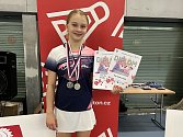 Badmintonistka Elen Ondruchová brala na Grand Prix v Pardubicích dvě stříbra.