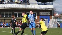 Emotivní derby v Kunovicích přineslo dva góly, čtyři červené karty a remízu 1:1.