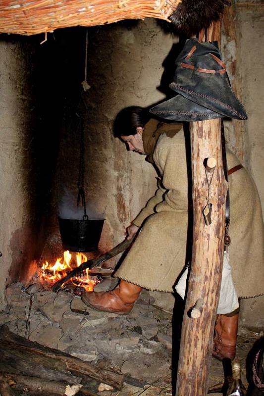 V Archeoskanzenu Modrá přivítali Velkomoravané a jejich přátelé zimu