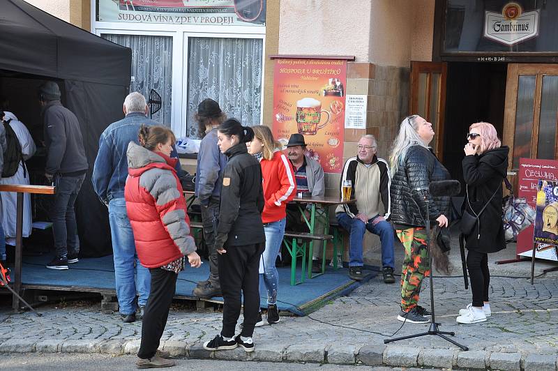 Natáčení filmu Tichý společník v okolí Uherského Brodu