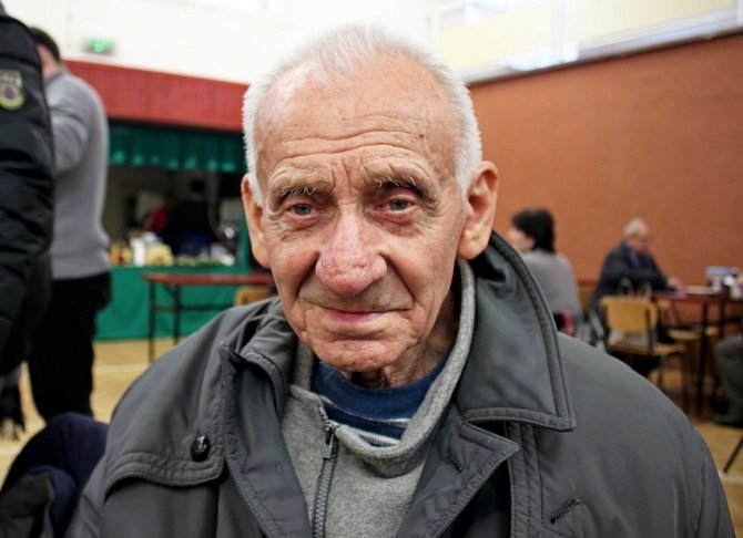 94letý Turista Vojtěch Rosůlek ze Starého Města