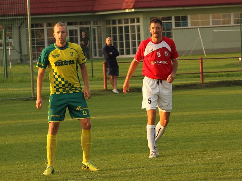 Fotbal divize D: Uherský Brod - Fatra Napajedla  