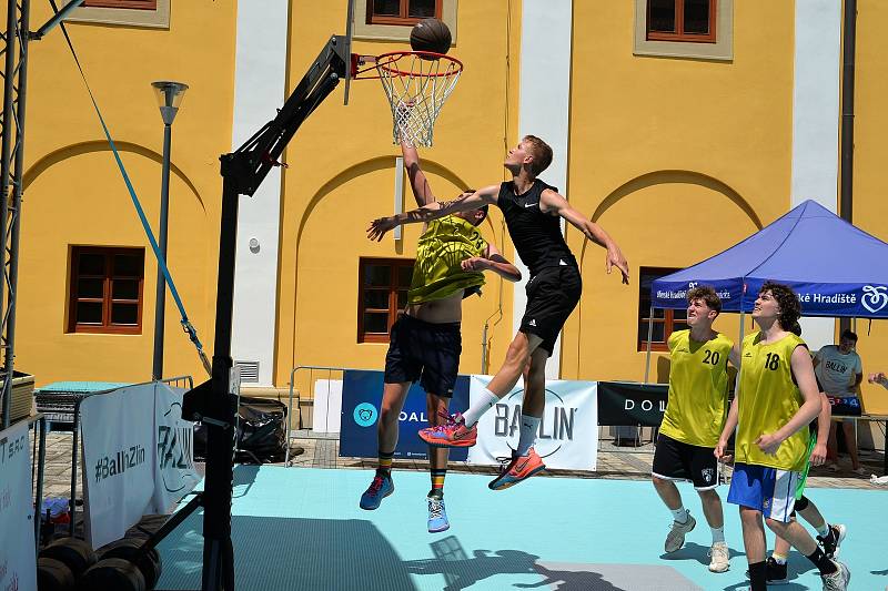 První den Slováckého léta byl na programu také Street dance, parkur a Streetball.