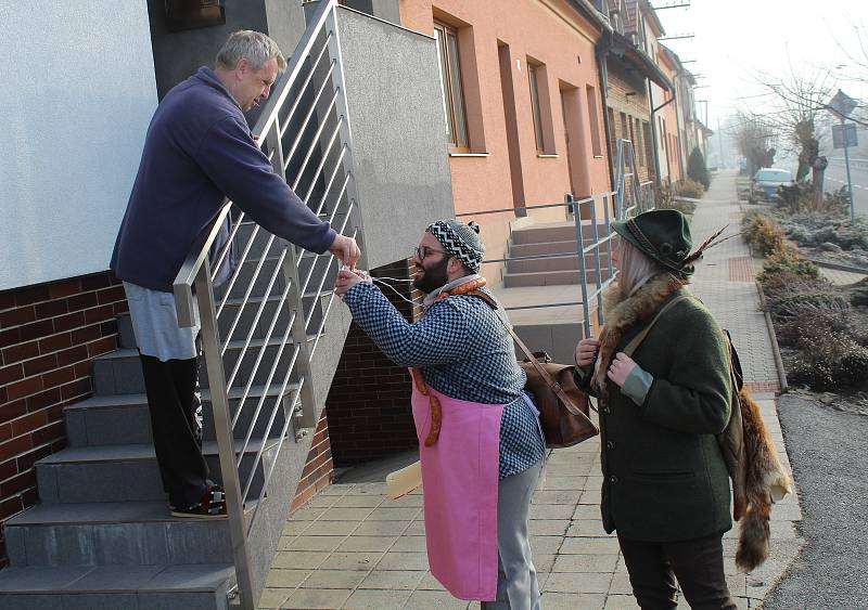 Fašanková obchůzka v Dolním Němčí