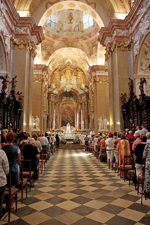 K tradičním akcím Matice velehradské patří její srpnová pouť se mší i zábavou.