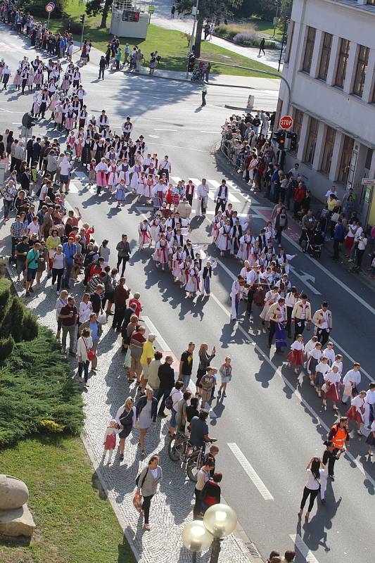 Slavnosti vína Uherské Hradiště 2017. Průvod