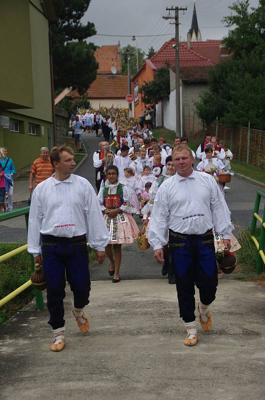 Dožínky 2017 v Dolním Němčí.