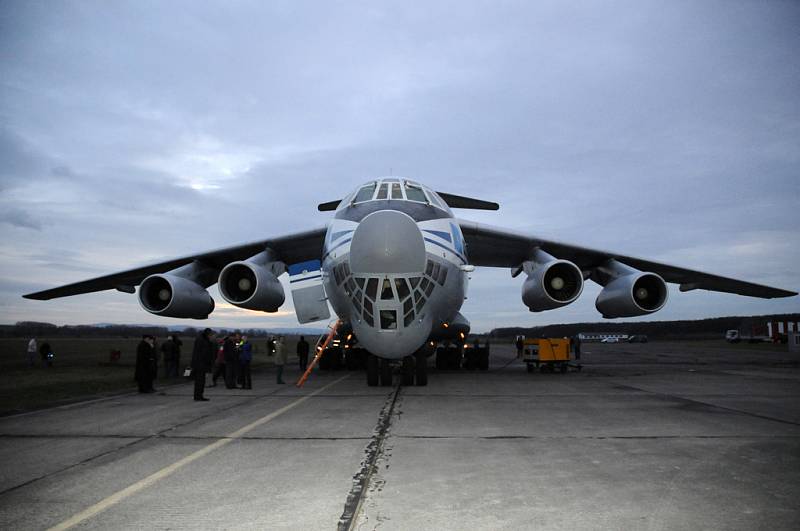 Nákladní letoun Iljušin Il-76.