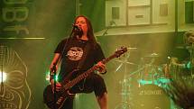 Na ROBfestu v Dolním Němčí vystoupila i místní rocková legenda, kapela Dagnes. Byl to její první koncert po dlouhých devíti letech.