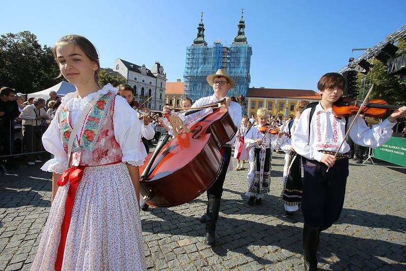 Slavnosti vína Uherské Hradiště 2017. Průvod