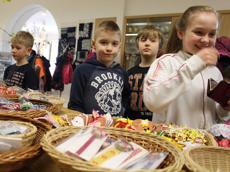 Tradiční činnosti, spojené s Velikonocemi, si děti mohly vyzkoušet během tří dnů ve Slováckém muzeu v Uherském Hradišti. 