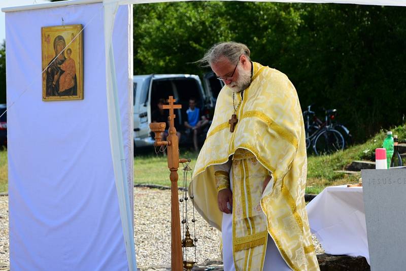 Na Výšině sv. Metoděje odsloužili pravoslavnou liturgii.