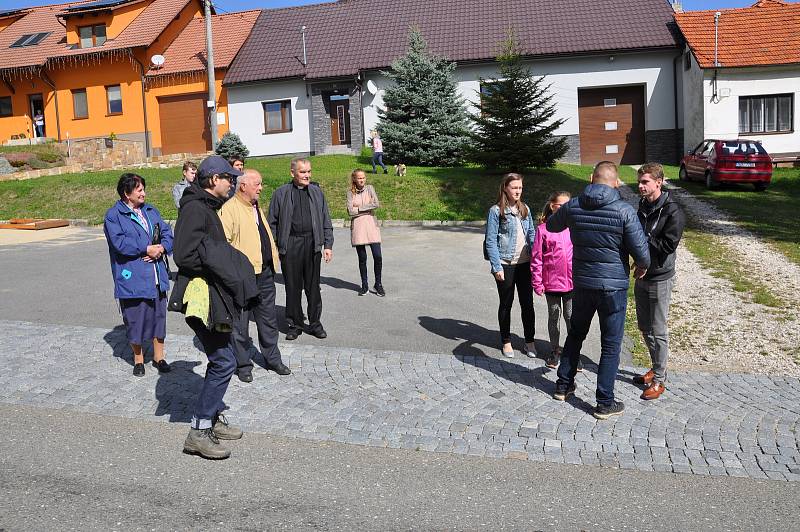 Natáčení filmu Tichý společník v okolí Uherského Brodu