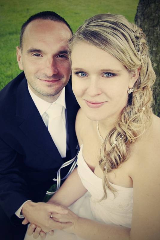 Soutěžní svatební pár 105 - Monika a Jan Bendovi, Šumperk.