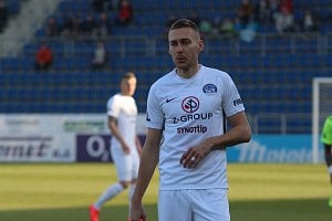 Fotbalista Slovácka Jan Kalabiška.