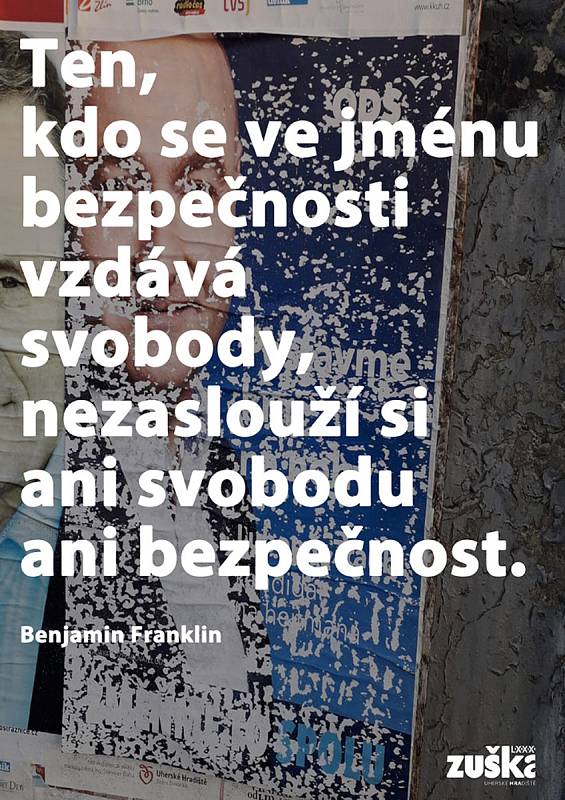 Upravenými plakáty doslova zaplavili plakátovací plochy v centru Uherského Hradiště a v přilehlých čtvrtích žáci výtvarného oboru ZUŠ Uherské Hradiště.