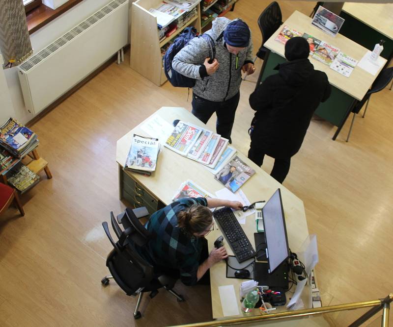 Knihovna Bedřicha Beneše Buchlovana v Uherském Hradišti sídlí v někdejší židovské synagoze.